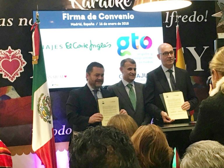 Guanajuato firma convenios en FITUR 2018 para fortalecer promoción turística