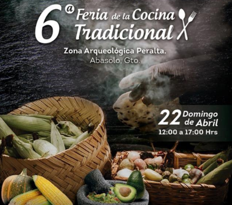 Lánzate a la Feria de la Cocina Tradicional en la Zona Arqueológica de Peralta