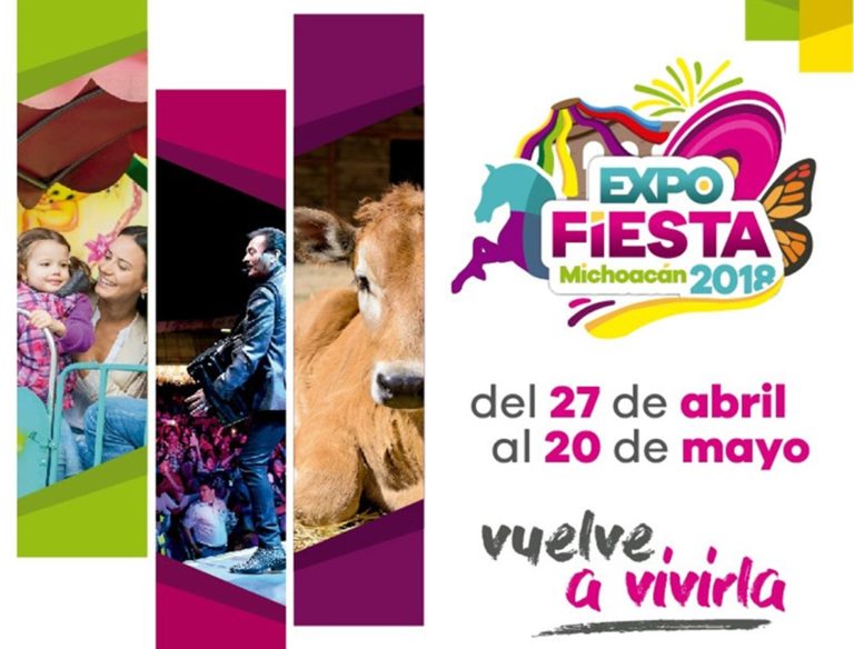 ¡Lánzate a la Expo Fiesta Michoacán 2018!