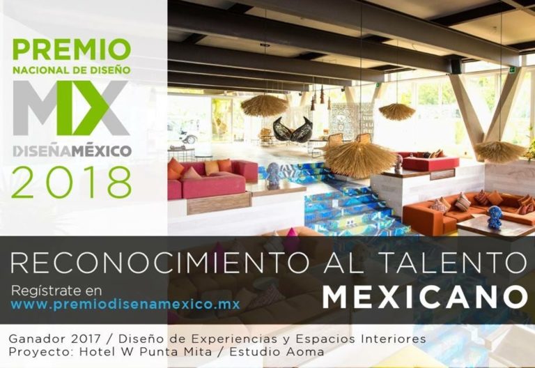 Convoca Sectur a participar en el Premio Nacional Diseña México 2018