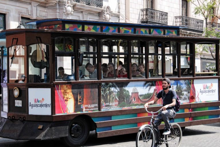 Tranvía de Aguascalientes, un éxito turístico
