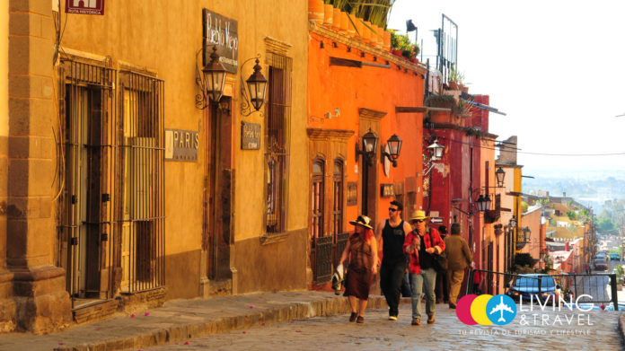 Turistas en San Miguel de Allende, Guanajuato. Foto: Karla Fernández.