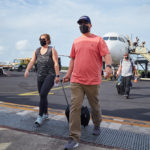 Pasajeros avion cozumel cubrebocas