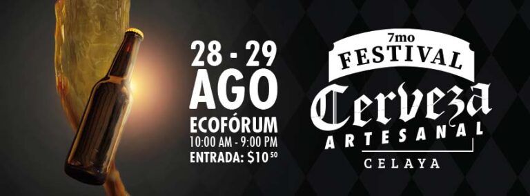 #Agenda El 7mo.Festival de la Cerveza Artesanal de Celaya 2021