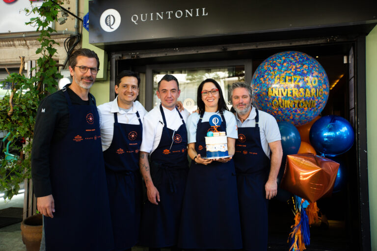 Quintonil celebró diez años de sabor con Andreas Caminada como invitado