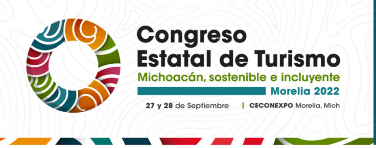 #Agenda 27 y 28 de septiembre 4to Congreso Estatal de Turismo en Michoacán