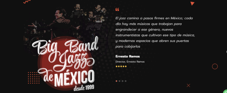 La Big Band Jazz de México cerrará el XXI Festival de Jazz en Irapuato