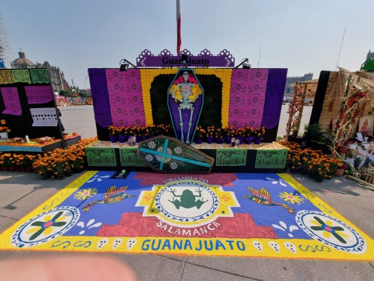 Las tradiciones de Día de Muertos de Guanajuato visitaron CDMX y San Luis Potosí