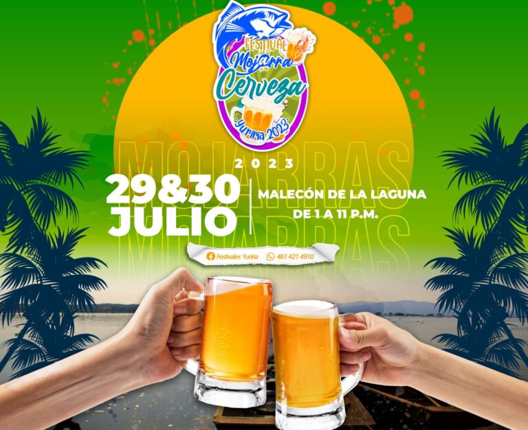 #Agenda Vive el Festival de la Mojarra y la Cerveza en Yuriria, Guanajuato