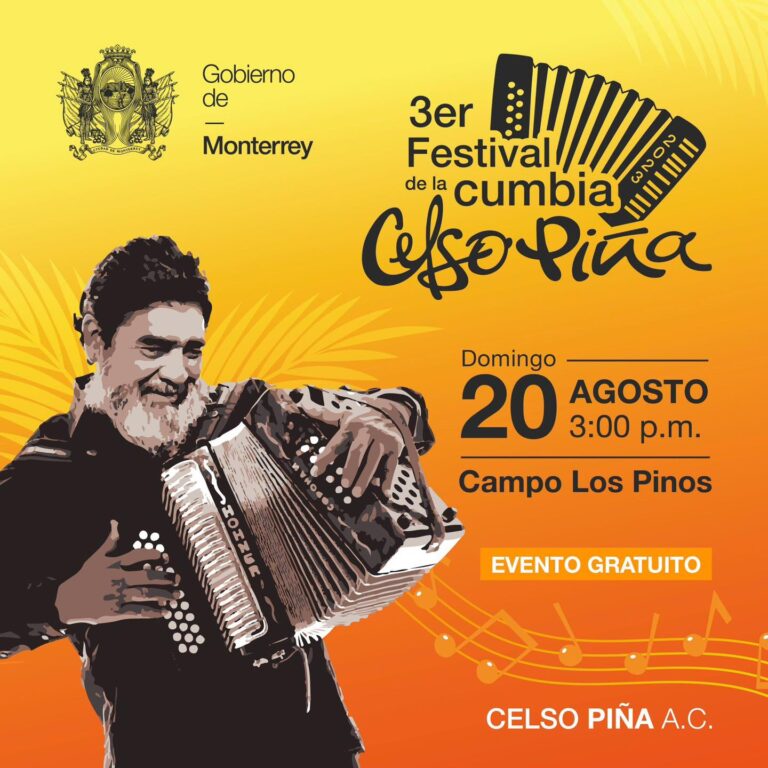 ¡Todos a gozar! En el tercer Festival de la Cumbia de Celso Piña en Monterrey