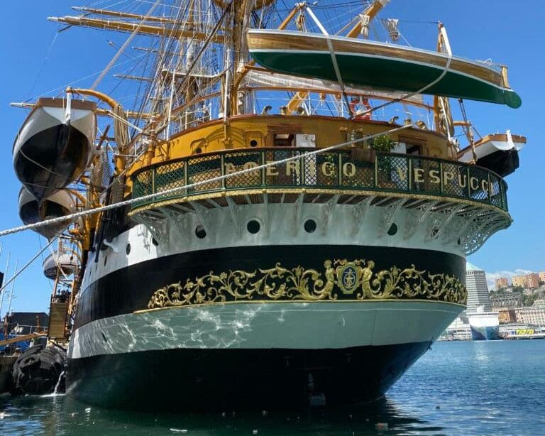 Amerigo Vespucci, el gran buque italiano, atracará en Puerto Vallarta