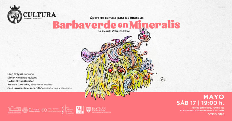 #Agenda “Barbaverde en Mineralis”, una ópera para las infancias